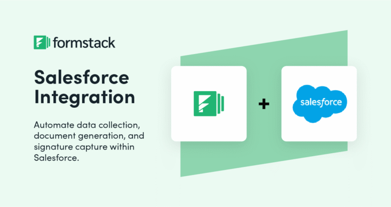Forstack and salesforce integration